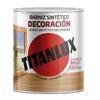 TITANLUX SATIN OAK STAIN VARNISH 750ml INTERIOR/EXTERIOR M11