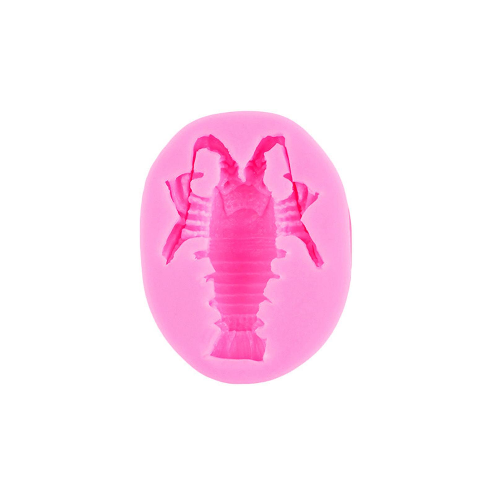 

Пищевые силиконовые формы для мастики, формы для конфет, форма в виде лобстера, универсальные силиконовые инструменты для выпечки и DIY-поделок B