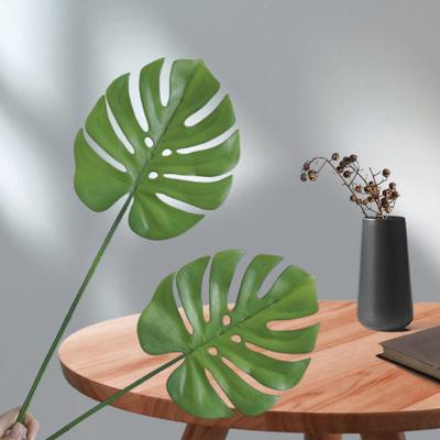 UV-beständiges künstliches Blatt, kein Gießen, ausgefallene, dekorative Kunststoff-Fälschungsmonstera
