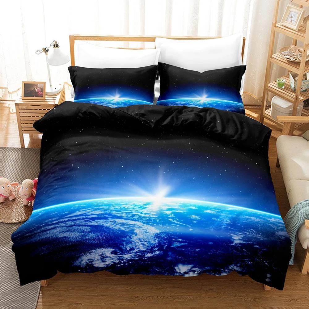 Star Bedclothes Home Textile Beding Set 3d Bed Set Full Size Bed Linen 2/3 Pcs Duvet Cover Sets Dekbedovertrek 1 Persoons