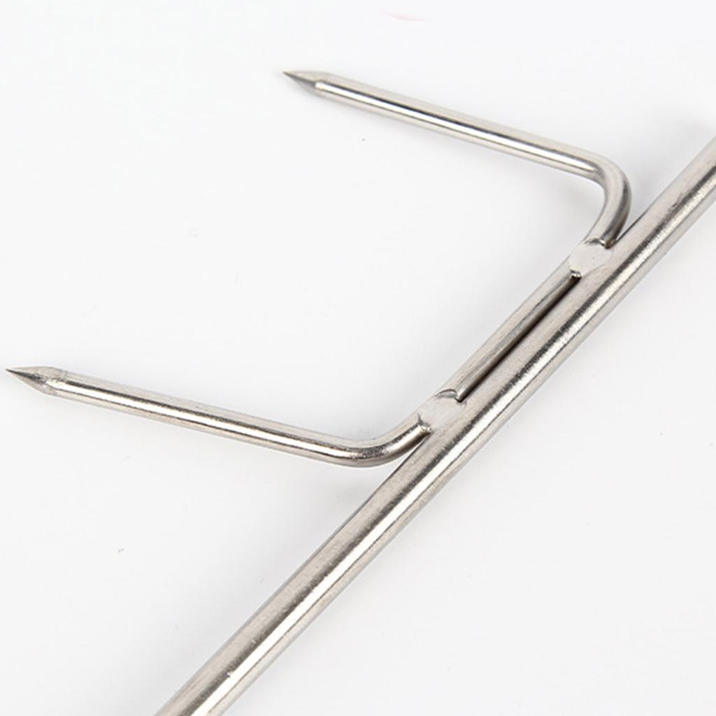 10Pcs Butcher Hooks, Smoking Hooks Set Hooks for Fish Smoking, Fishing Smoking Hooks Set, Stainless Steel Smoking Hooks