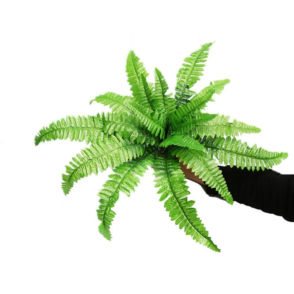 Large Artificial Persian Leaves 12/18/24 Leaves Fake Boston Fern Leaves  Home Garden Party Decor
