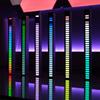 RGB LED pásek Světlo Hudba Ovládání zvuku Rytmus snímání Ambientní lampa Atmosféra Noční světla Pro bar Pokoj v autě TV Herní dekorace
