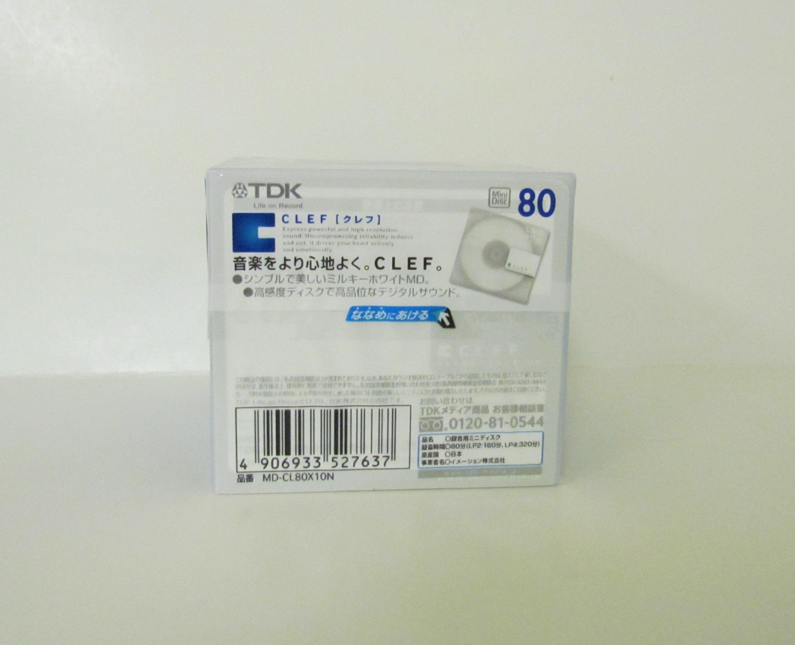 

TDK МД MD-CL80X10N