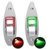 LED Marine Vessels Boats Pontoons Navigation Lights Universal Boat Signal Lamps for Enhanced Safety and Visibility 2pcs