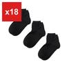 GUNZE Socks 3-Pair Set Asedron Short Length Moisture-Wicking Deodorizing Socks Women's