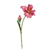 45cm Iris Artificial Flower with 2 Stems, EVA Texture, Oil Painting Style for Home Decoration
