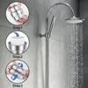 20-Stage Hard Water Shower Filter Stainless Steel Shower Water Filter Water Softener Shower Head Filter with 2 Filter Elements