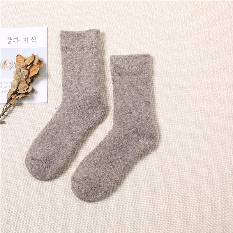 Superdicke Wollmischung Socken für Damen und Herren, mittellang - Gemütlich und warm für Herbst und Winter