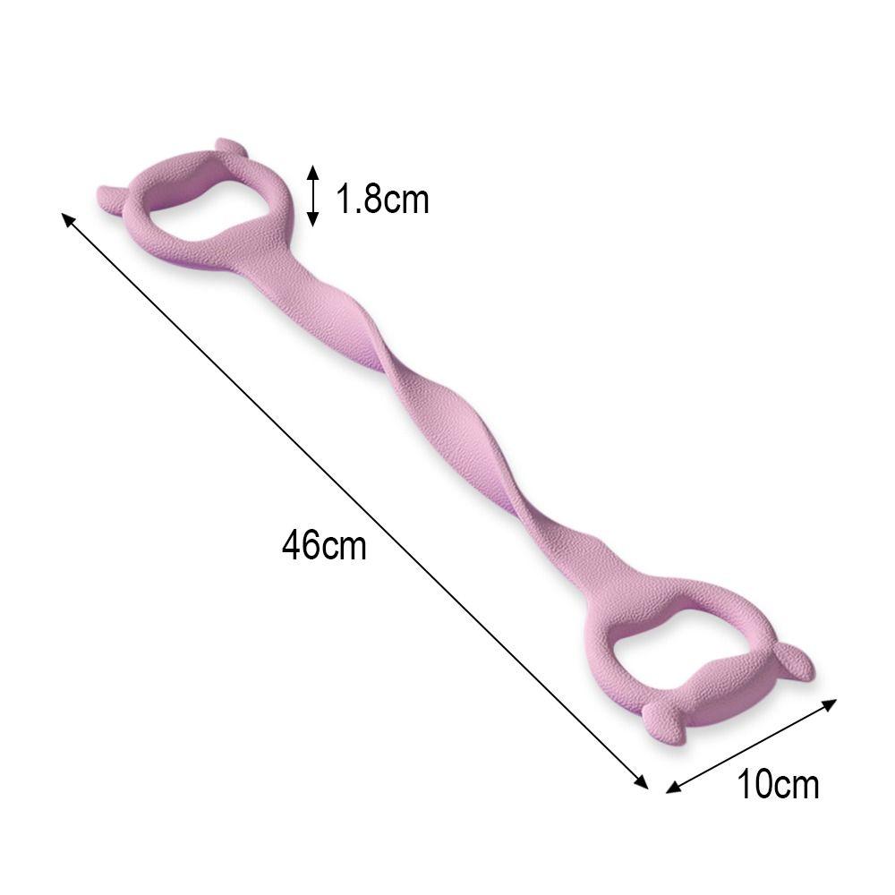 Yoga Resistance Exercise Bands Pull Rope 8 Word Chest Expander Gym Fitness Equipment Elastic Muscle Training Tubing Tension Rop