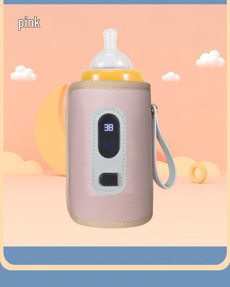 Universal Insulated Baby Bottle Sleeve - Portable Outdoor Warmer for Milk.