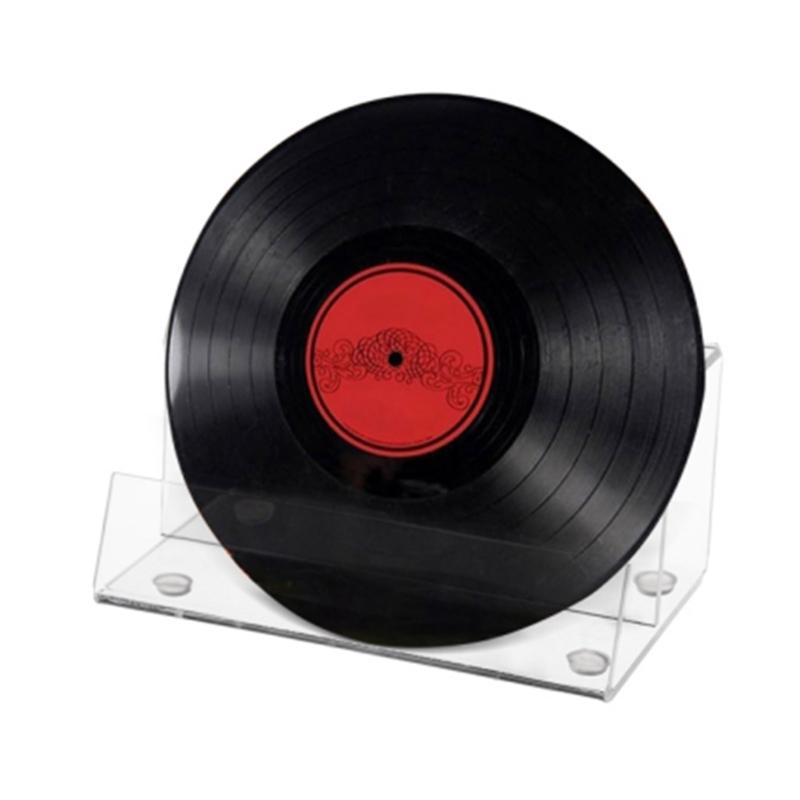 Vinyls Record Storage Holder Acrylic Vinyls Bracket Album Holder Display Stand X3UC