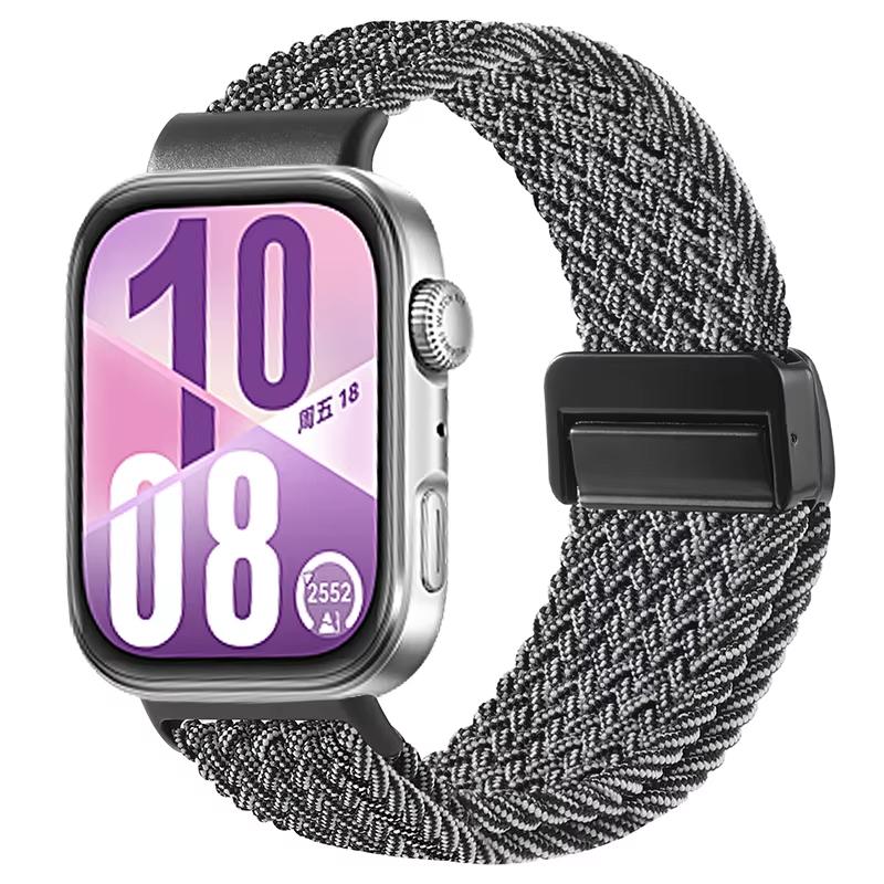 Magnetic band For HUAWEI watch fit 3 4 pro strap Smartwatch Accessories Braided solo loop Bracelet correa huawei watch fit4 band