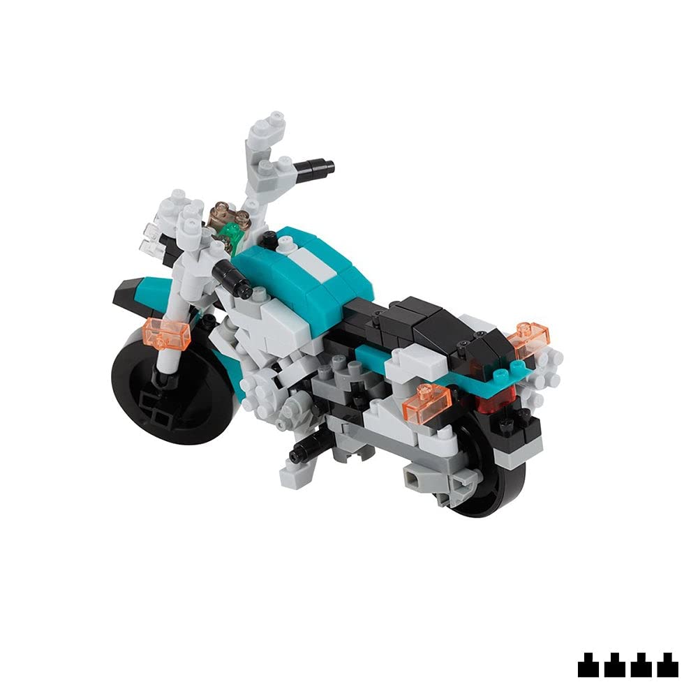 Kawada Nanoblock Award Selection Motorcycle Cruiser Type NBC_329