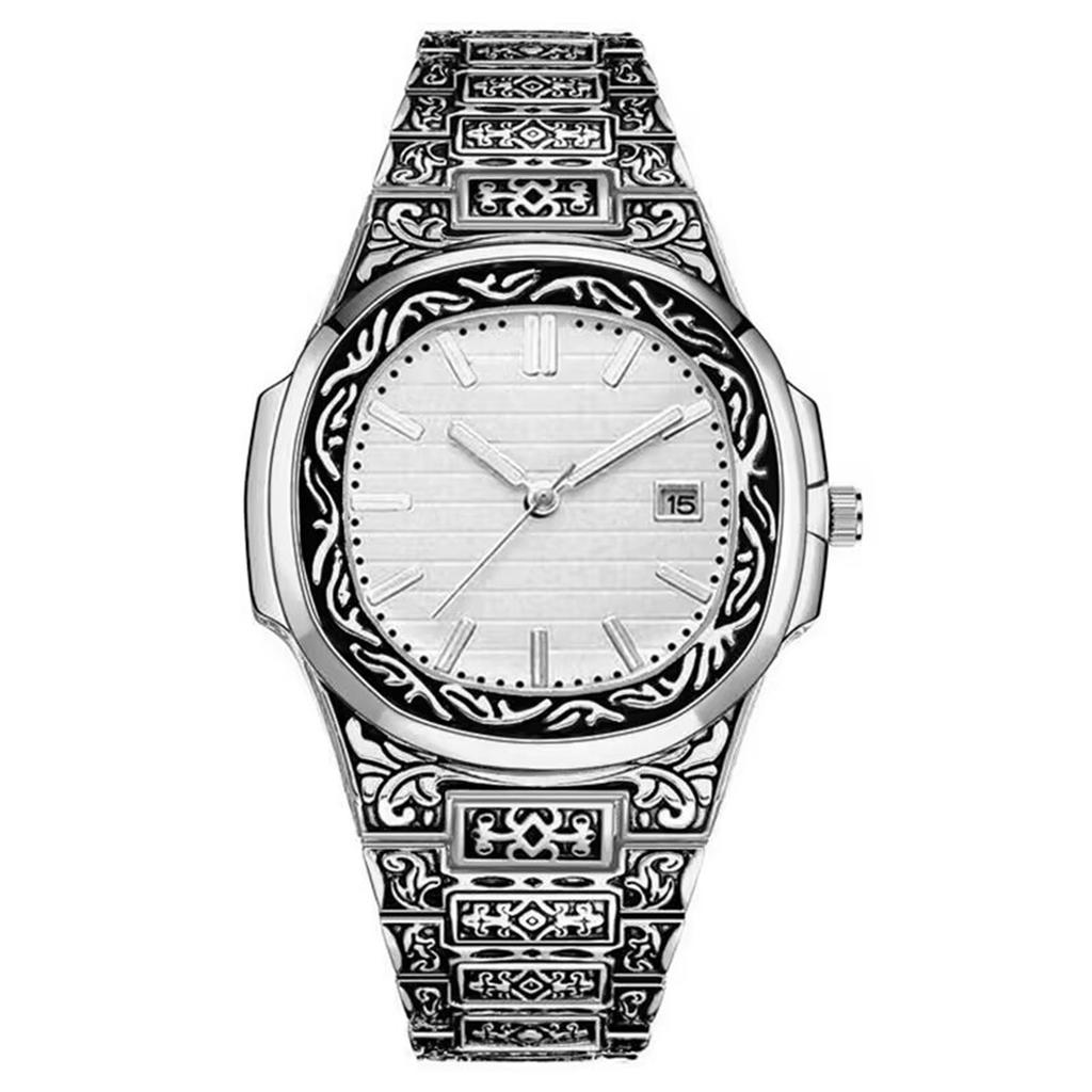 Men's Waterproof Luminous Running Alarm Clock Watch