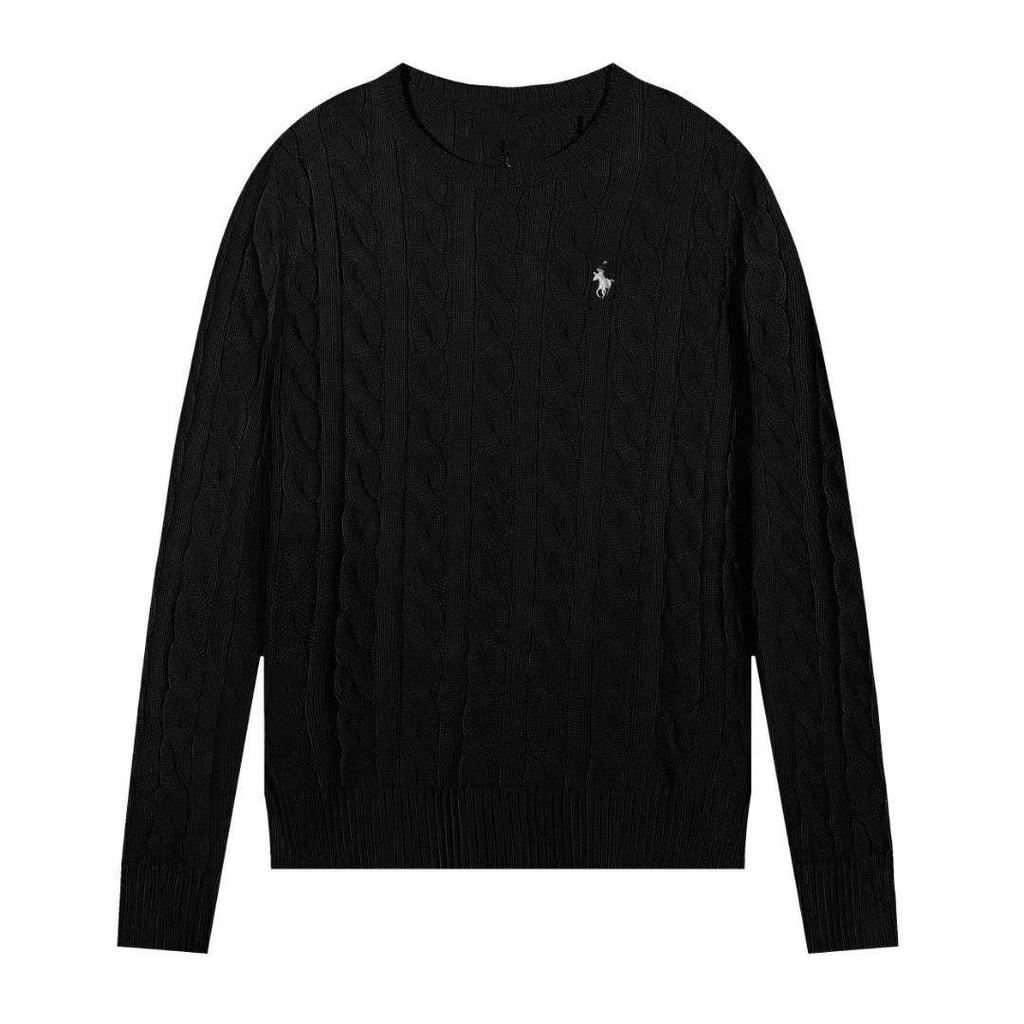 Pulover larg tricotat cu cabluri retro pentru femei - Stil coreean Toamnă/Iarnă