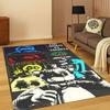 Alfombra de Dibujos Animados Freddy F-FNAF 3D para Hogar Dormitorio Sala de Estar Sofá Felpudo Decoración, Alfombra para Zona Infantil Jugar Alfombrilla Antideslizante Regalo