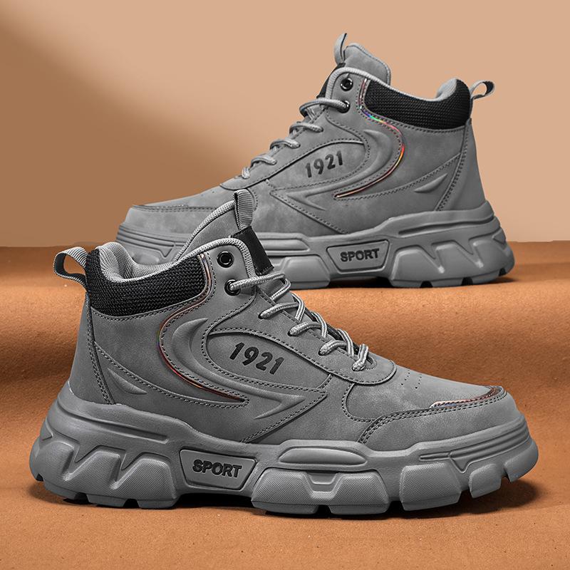 2025 Autumn and Winter New Men's Shoes Martin Boots Versatile Casual Shoes Men's Niche Original Trend Fashion Tooling Men's Boots