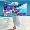 Personalized customized proof beach towel with Optimus Prime pattern - soft, absorbent,quick-drying,perfect swimming,camping&bathing