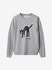 LUVM Luvmitchi Sweatshirt Unisex_Melange Gray