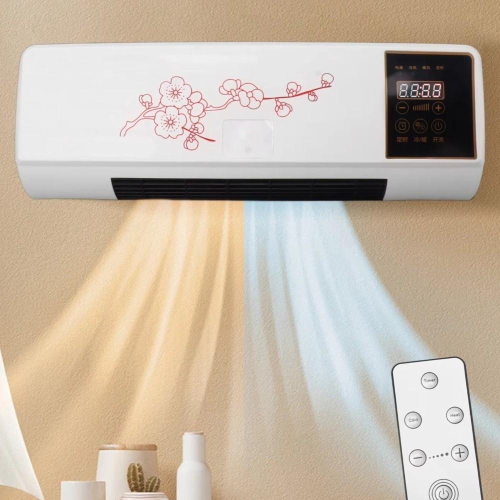 Energy Saving Cool Warm Blower Adjustable Temperature Heating Cooling Fan  Parlor Use