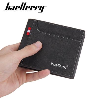 Künstliche Leder Männer Mode Brieftaschen Vintage Design Kartenhalter für Mann Männlich Business Geldbörse Klassische Kurze Brieftasche