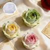 Rose Flower Design Silicone Candle Mold High Temperature Resistance Soap Chocolate Molds Baking Accessories