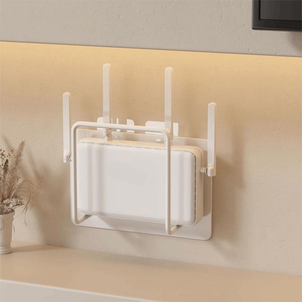 No-Drill Router Shelf Wall Mount Holder Cable Management Box Router Storage Box  Apartment