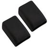 Loptory 750009017 2X Silicone Seat Belt Cover, Scratch Resistant, Washable, Silicone Cover, Buckle Cover