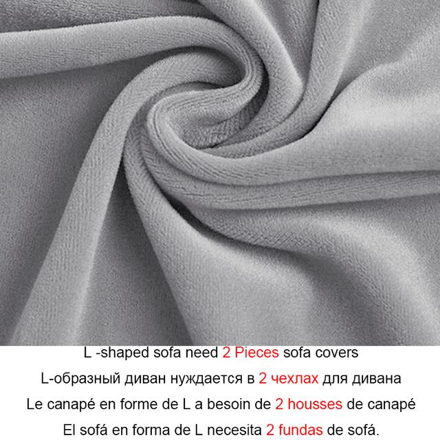 Embossed Velvet Sofa Covers Stretch High High-grade Sofa Cover For Living Room Couch Covers Corner Sofas Slipcover For Home Use Hotel