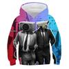 Bluza z nadrukiem Skibidi Toilet dla dzieci Jesień Zima Ubrania Dziecięca Bluza Titan Speakerman Bluzy dla chłopców Dziewczęcy Sweter z kapturem Cartoon