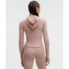 Lululemon Wunder Train Full Zip Jacket Ashen Rose