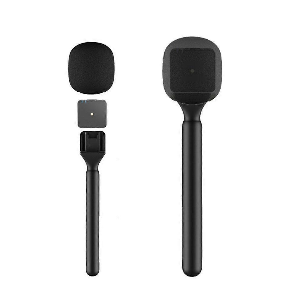 Microfone de Bastão Sem Fio para Entrevista Microfone de Bastão Portátil