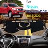 Avoid Light Dashboard Center Console Cover Mat Sunshield Pad for Nissan Navara NP300 Frontier D23 2015 2016 2017 2018