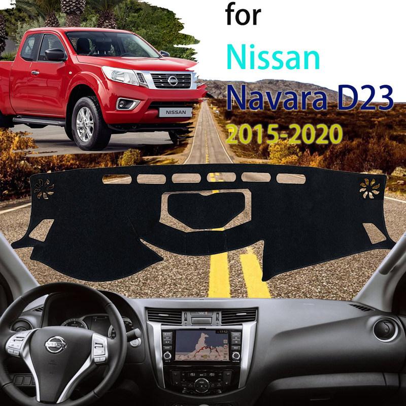 Avoid Light Dashboard Center Console Cover Mat Sunshield Pad for Nissan Navara NP300 Frontier D23 2015 2016 2017 2018