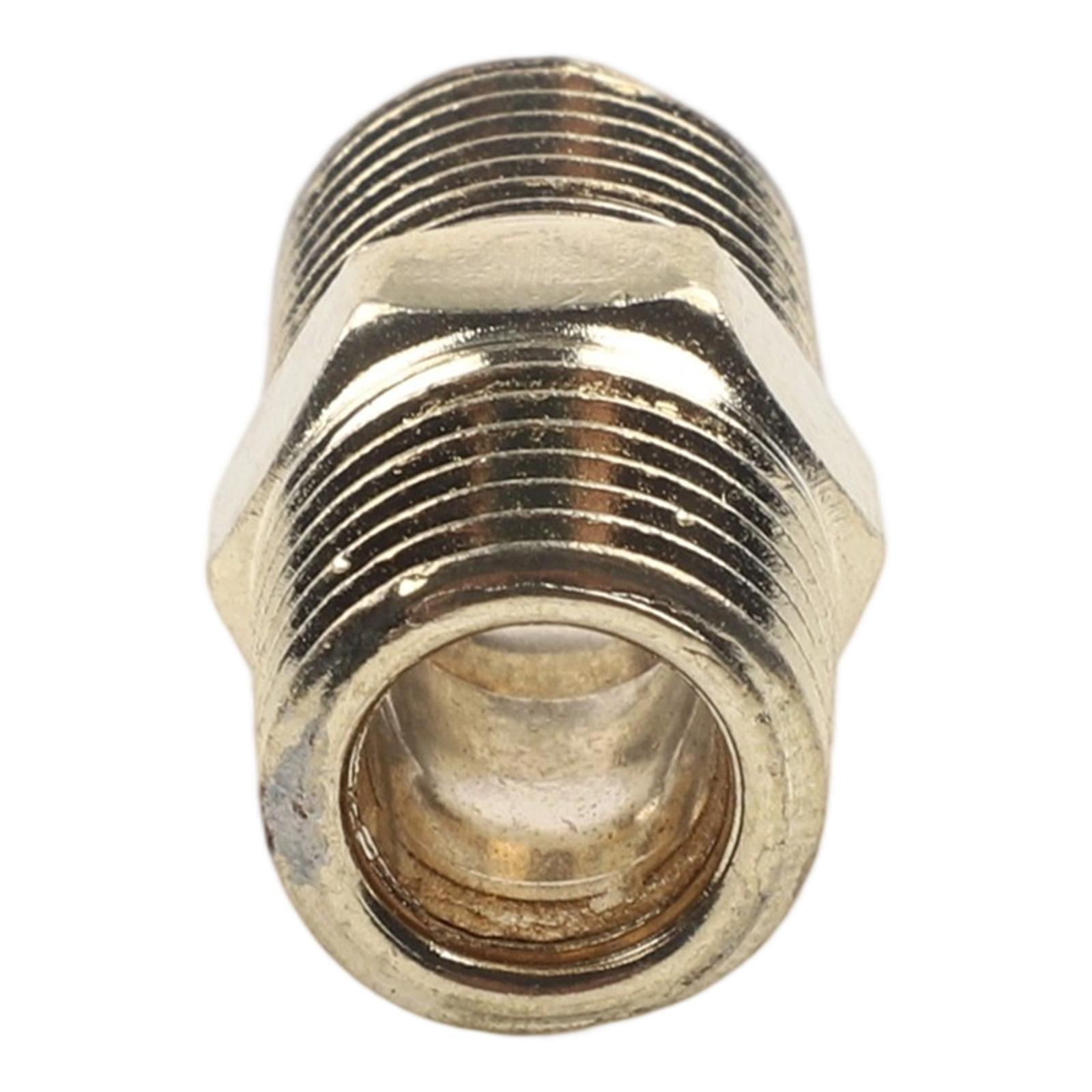 

Plumbing Connections 27mm Size Brass Pipe Adapter Brass Compression Connector Male To Male Adapter Hex Nipple Fitting China Mainland