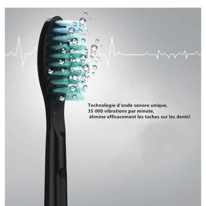 Sonický elektrický zubní kartáček - ITECHNIK - Dobíjecí - Indukční - Jemnost štětin - Unisex