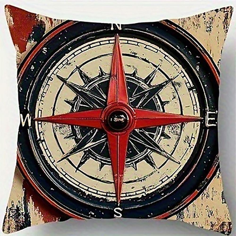 Lighthouse Patterned PillowcaseSuitable for Sofa Car Bedroom Decorative Cushion Cover Pillow Cover