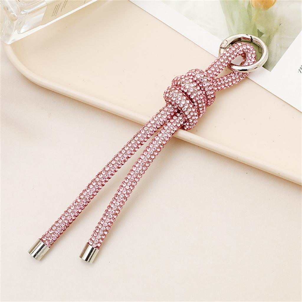 Sparkling Diamonds Phone Strap Stylish Rhinestones Keychain for Women Elegant Women Bag Charm Accessory for Handbag