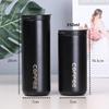 Stainless Steel 304 Coffee Mug 400ml/500ml Double Leak-Proof Thermos Mug Travel Thermal Cup Thermosmug For Gifts Vacuum Flasks