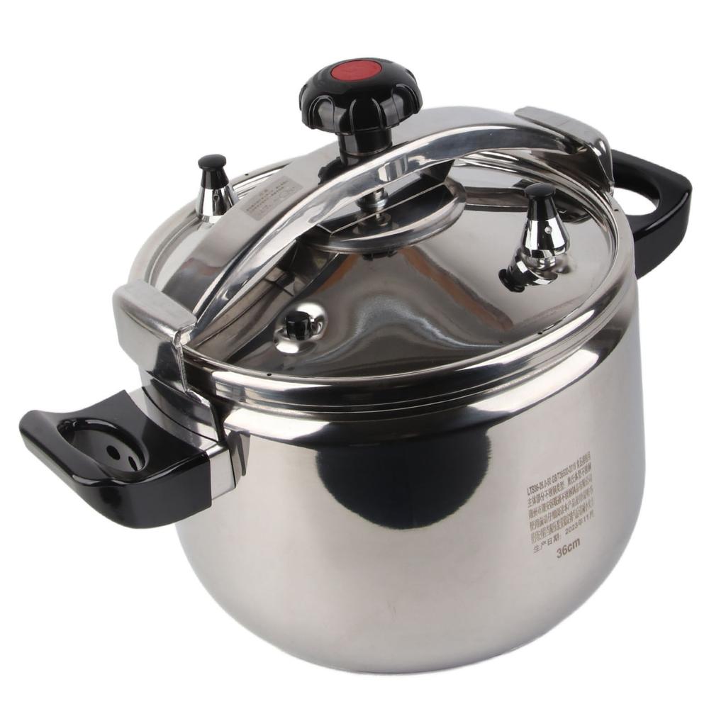 Household Stainless Steel Pressure Cooker Canner Explosion Proof Double Bottom Pressure Cooker for