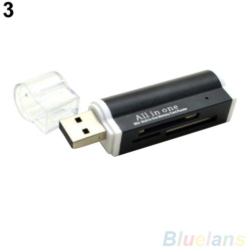 Multi All in 1 Micro USB 2 0 Memory Card Reader Adapter for SDHC TF M2 MS PRO DUOs Card Reader Hot sale 2020