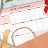 B5 English Weekly Planner: Coil Notebook for Time Tracking, Life Logging, and Meal Management