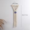 1pc Hand-woven Cotton Rope Tapestry Tassel Decorative Wall Decoration Devil's Eye Wall Hanging in The Homestay Hotel Cotton
