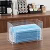 Dustproof structure Glove Dispenser Acrylic material Acrylic Organizer  Catering service
