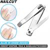 NAILCUT Nail Clippers Nail Nippers Nail File Cuticle Pusher Nail Cutter
