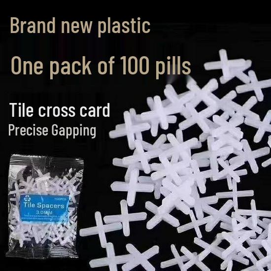 Krzyżyk dystansowy do płytek z podkładkami samoprzylepnymi, Urządzenie do pozycjonowania fug 1,5 mm