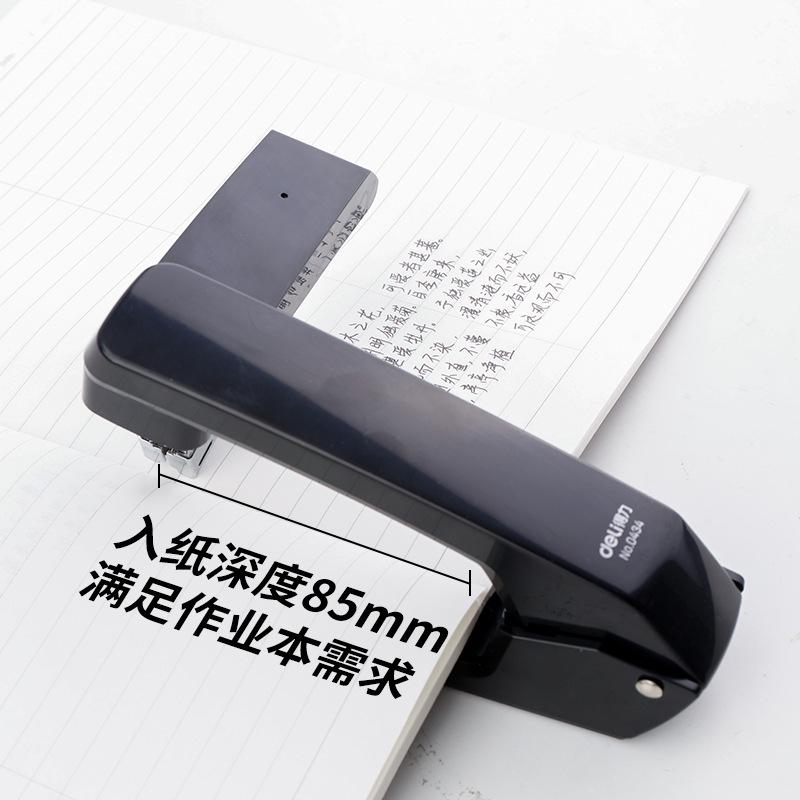 Deli 0434 Rotatable Medium Stapler for Students & Office with No. 12 Thickened Binding