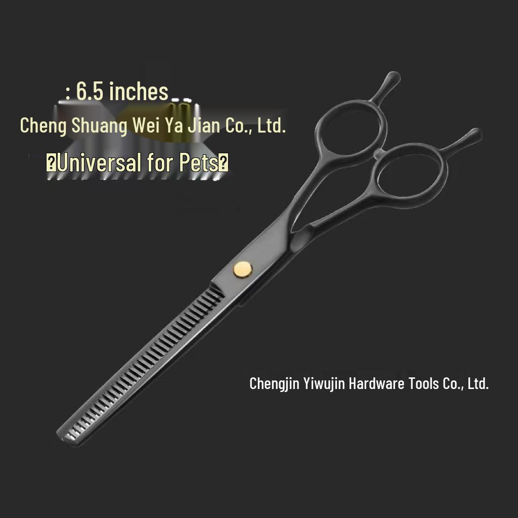 In-Stock Curved Dog Grooming Scissors Set for Hair Cutting and Trimming