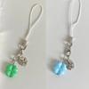 Stylish Green Clover Phone Charm Durable Alloy Pendant For Keys Bags Good Luck Gift Stylish Phone Strap Charm